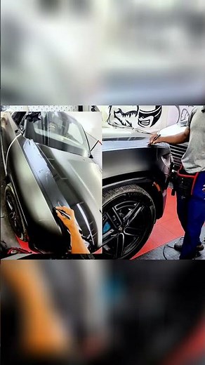 Transform your car dramatically with matte black! DIY wrapping techniques