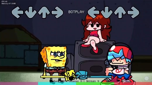 FNF Spong 小更新 pineappled 声音重置