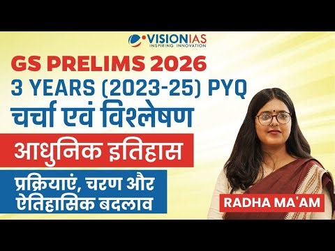 Modern Indian History UPSC Prelims PYQ Analysis (2022–25) | 3 Years Trend, Strategy & Focus Areas