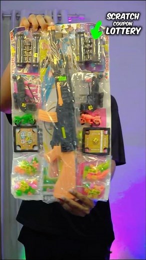 SCRATCH coupon LOTTERY | #shorts