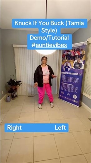 Knuck If You Buck (Tamia Style) - Demo/Tutorial - Lorraine’s Line Dancing