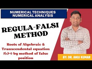 REGULAR FALSI METHOD | METHOD OF FALSE POSITION | ROOT BY REGULA-FALSI METHOD | ENGINEERING MATH