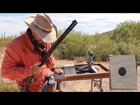 Shooting the Pedersoli 1886