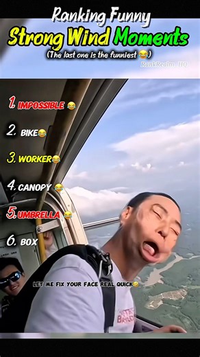Ranking the funniest strong wind moments😂😂 #viral #funny #strongwind