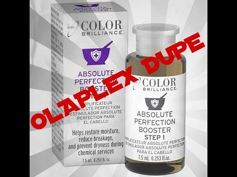How to use Ion Absolute Perfection Booster(OLAPLEX DUPE) As A Stand Alone Treatment