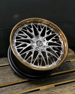 *NEW* VIP Modular VM-106. A 3pc. forged, classic mesh design available in 17-24”. Custom made-to-order, for any application. Contact your local dealers or ➡️ sales@vipmodular. com / 949.335.5599 / DM _ #vipmodular #vm106 #forgedwheels #customwheels #bagged #static #stance #widebody #slammed #fitment #widewheels | VIP Modular Wheels