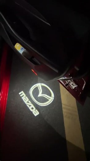 Custom Mazda Brand Logo Car Door Lights Projector