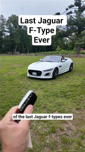 Last New Jaguar F-Type #jaguar #car #ftype #sportscar #v8 #fast #last #final
