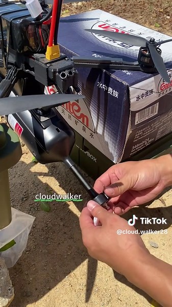 10km fiber optic reel demonstration flight with strong anti-interference capability, clear image quality and stable data#fpv #optical #uav