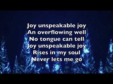 Joy to the World (Unspeakable Joy) - PISTA (KARAOKE)