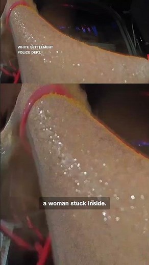 Mother rescued from floods with jumper cables