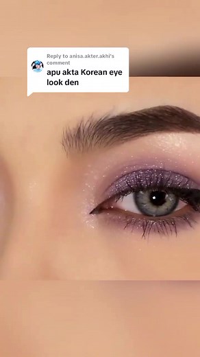 Korean Glitter Eyeshadow Tutorial