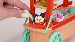 Disney Munchlings Dumpling Cart, 11-Piece Color Change Figure Playset, 1-inch Collectible Scented Figurines, Amazon Exclusive, Toy for Fans, Teens, Adults, Kids, Ages 3 and Up