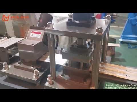 HVAC VCD Damper Frame & Aerofoil Blade Roll Forming Machine | Fire Damper Production Line