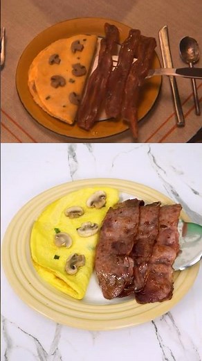 Mushroom omelet🥘 from Coraline! #shorts #coraline