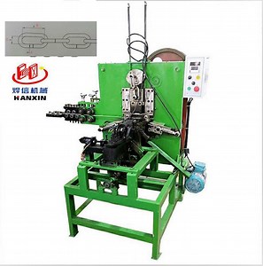 [Hot Item] Mechanical Type Steel Iron Wire Chain Forming and Welding Machine