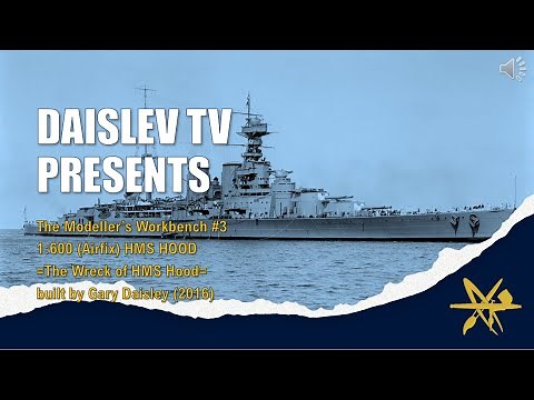 The Wreck of HMS HOOD (1:600 Airfix) + Northern Horizon - Diorama