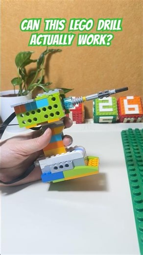 Can This LEGO Drill Actually Work? | Fun LEGO Engineering & Coding