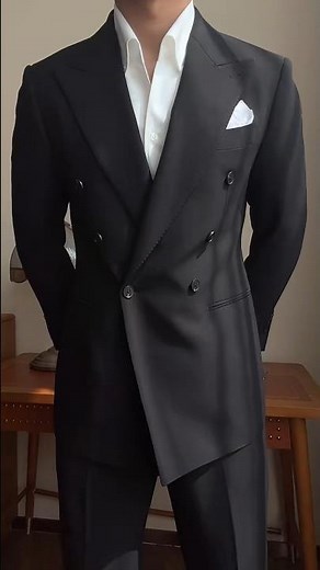 ​The Ultimate Guide to Chic Double-Breasted Suits. #OldMoneyAesthetic #FormalWear #StyleInspiration
