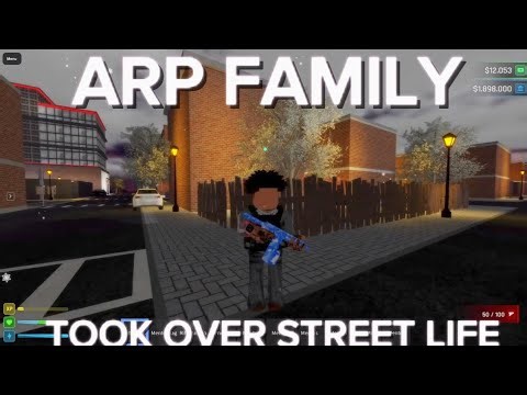 I Used The ARP FAMILY And Took Over (street life remastered Roblox)