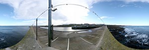 Seahouses Sea Wall 360 Panorama | 360Cities