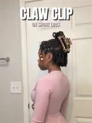 tutorial?💖✨#womenwithlocs #locstylesforwomen #blackwomenwithlocs #locjourney #locs