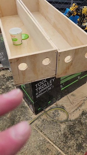 Van kit outs, of the new vans. This is a good little trick for the draws #van #kit #draws #beeswax #nztradie #trades #newvans