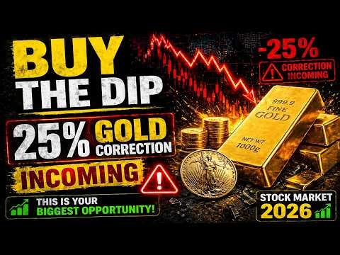 🔥Warning: 📈25% Gold Drop Before the $12,000 Surge