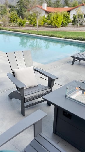 POLYWOOD® on Instagram: "Red, white, and ready to save - our July 4th sale is here! ❤️🤍💙 Celebrate with savings on customer favorites like our Modern Curveback Adirondack Chair (shown in Slate Grey) through Monday, 7/8. #polywood #outdoorfurniture #sale #4thofJuly #4thofJulysale #summer #summersale #adirondackchair #outdoorspace"