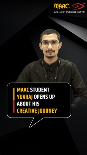 Meet Yuvraj, a passionate ADVFX Plus student at MAAC, who steps into class each day eager to learn something new. From expert guidance by mentors to dynamic student activities that spark creativity, his journey is full of inspiration. He credits MAAC for helping him build the skills and confidence needed to pursue his dream career. Think media and entertainment is your calling too? Take the leap with MAAC now! #MAACIndia #ADVFXPlus #StudentJourney #VFXStudent #CreativeLearning #MAACExperience #F