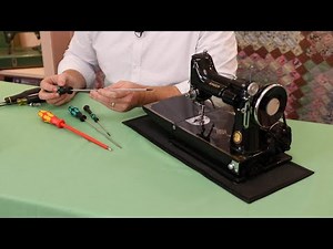 Singer Featherweight 221 222 Video Tutorial - Maintenance Screwdrivers