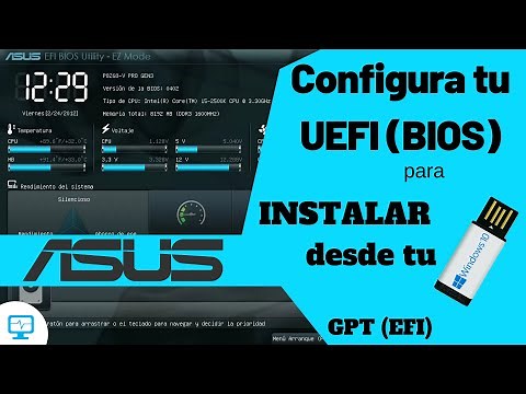 Como Bootear desde UEFI (BIOS) | Laptop o PC 💻 | Instalar Windows USB