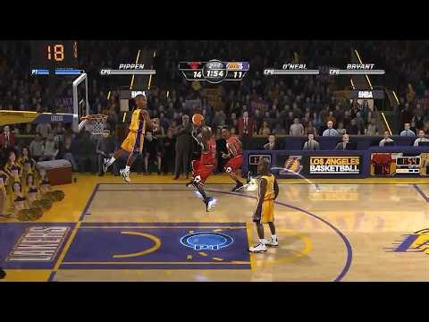 NBA JAM LEGENDS: ON FIRE EDITION BULLS VS LAKERS #viral #gaming