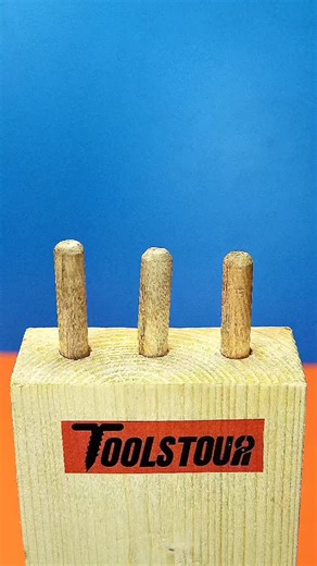 DIY Mechanica on Instagram: "Wrestling with a dowel that just won’t budge? Grabbing it with pliers usually ends the same way: chewed-up wood, a snapped dowel, and an even bigger headache. It’s a classic woodworking annoyance, and it can waste a lot of time if you tackle it the wrong way. A smarter approach is to give yourself something solid to pull on. Drive a wood screw straight into the center of the dowel, leaving the head exposed. Then hook the claw of your hammer under the screw head and l