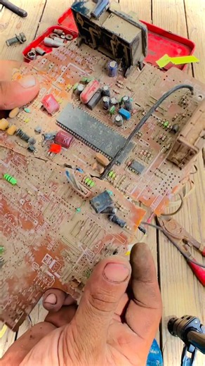 Electrical Board Teardown & E-Waste Treasure Hunt#PCB#EWaste#PCBRecycling#ElectronicWaste#Scrap