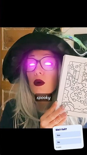 I Turned a Cozy Coloring Page Into a Halloween Nightmare 👻🎃