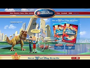 Meet the Robinsons Flash Website in 2007