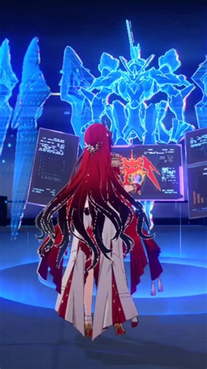 Himeko Nova AFK gesture #honkaistarrail #himeko #honkaistarrailgameplay