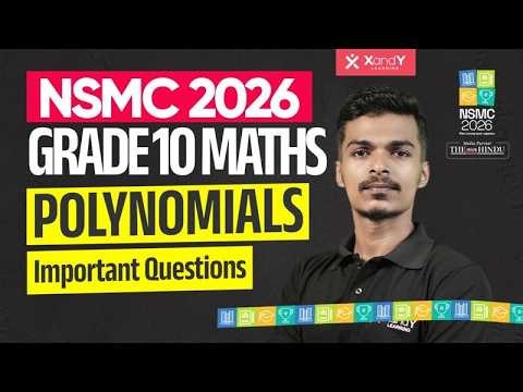 Master Polynomials in 1 Video! | Class 9 Maths Complete Revision | NSMC 2026