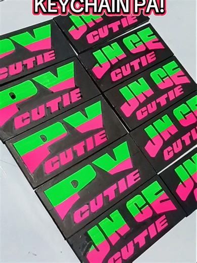 Custom Keychains and Mini Signboards Available Now