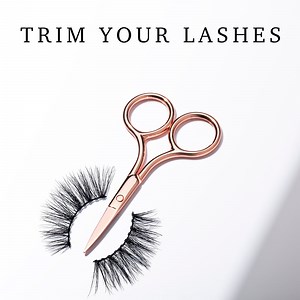 How To Trim False Eyelashes At Home