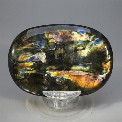 Labradorite Palmstone (extra Grade) ~70x50mm | PSV2402 - Etsy