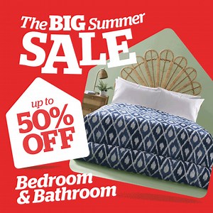 Up to 50% off a more peaceful bedroom at Dunelm at Flemingate! Create a more beautiful, calming bedroom and bathroom with these highlights from their Big Summer Sale! | Flemingate
