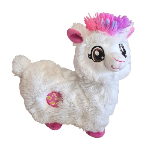 ZURU Sparkle Pets Light up Llama Plush Musical Interactive Toy Pink - Etsy
