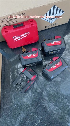 Keep working, not waiting. M18 12.0Ah replacement battery = unstoppable performance and value.#powertools #battery #tiktokmademebuyit #tiktokshop #m18