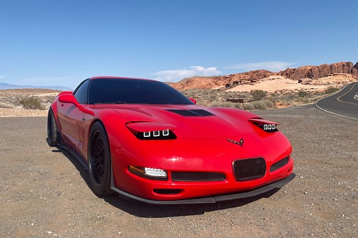 C5 Corvette Low-Rise Sleepy Eye TripLED's Square Headlight Kit
