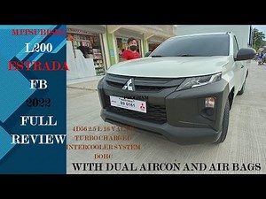 2022 MITSUBISHI L200 STRADA FB FULL REVIEW