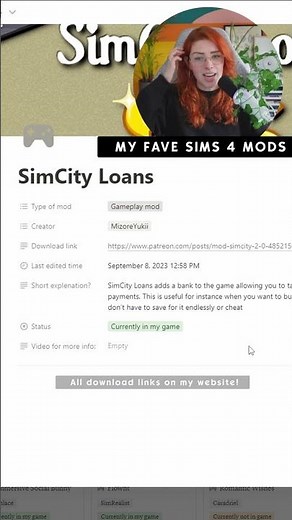 Take out loans for you Sims! #sims4