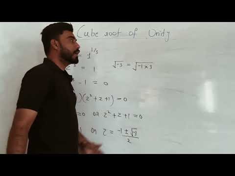 Cube root of unity 
