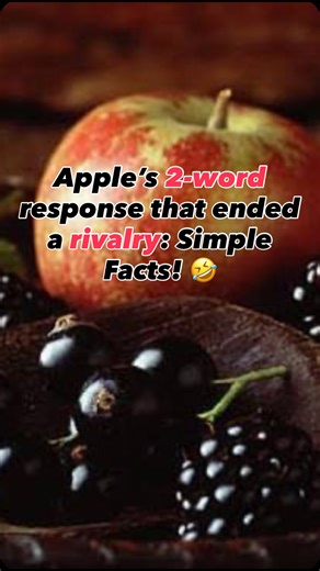 CashMoney Facts on Instagram: "In 2008, a legendary (though technically unofficial) ad war broke out between Apple and BlackBerry that became a masterclass in brand positioning. The BlackBerry “Bullet” Ad: At the height of its dominance, a commercial began circulating that showed a blackberry fruit being fired like a bullet through an apple, shattering it on impact. The ad featured the tagline, “The world’s first touch-screen BlackBerry. Nothing can touch it,” referring to the newly released Bla